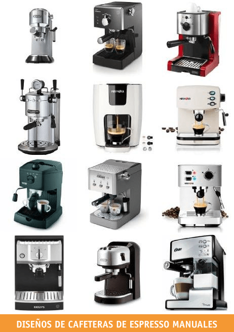 Diseño cafeteras espresso