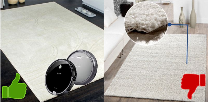 ILIFE mejor robot aspirador para alfombras