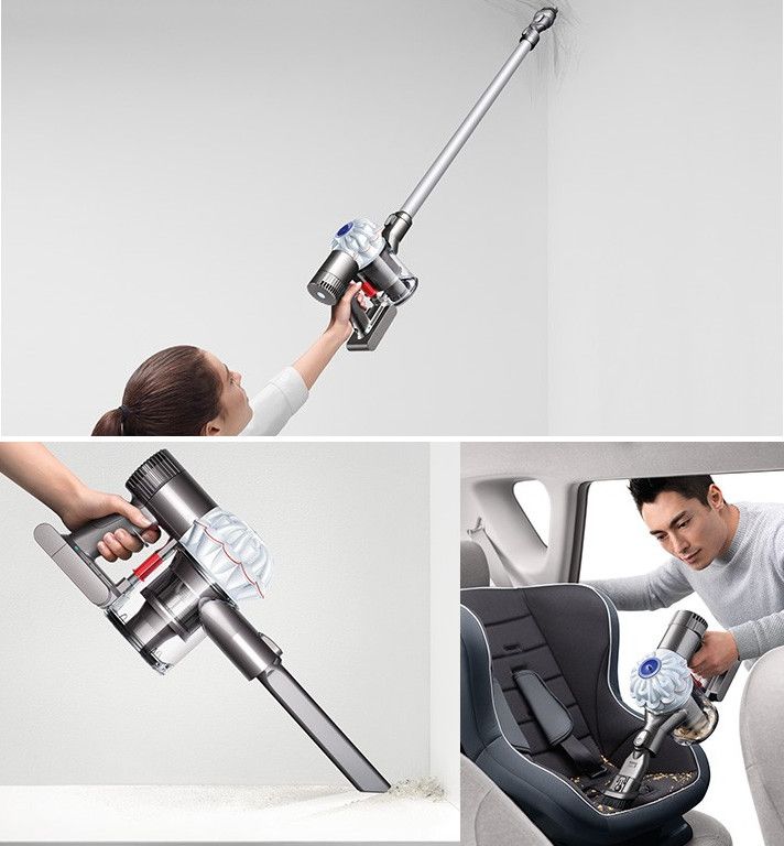 Dyson V6 Total Clean-manejo y comodidad