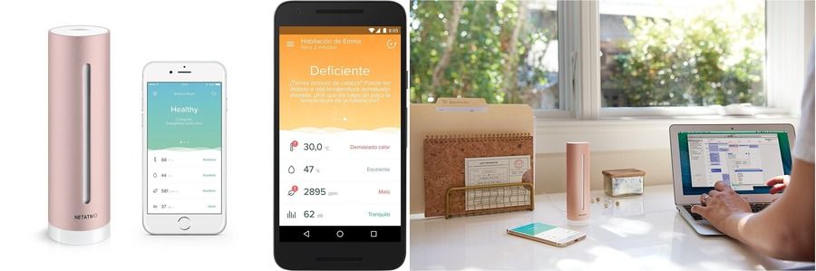 Netatmo Healthy Home Coach - Control inteligente del ambiente de tu hogar