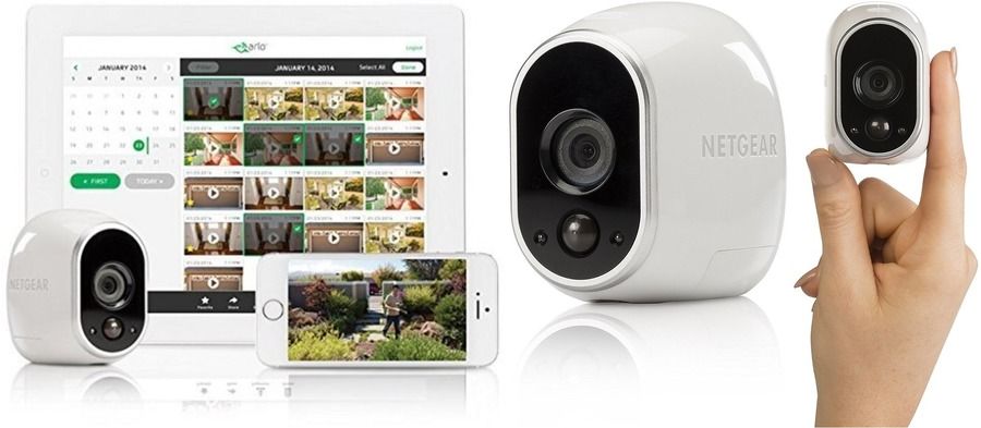 Netgear Arlo VMC3030-100EUS - Cámara IP 100% libre de cables para video vigilancia