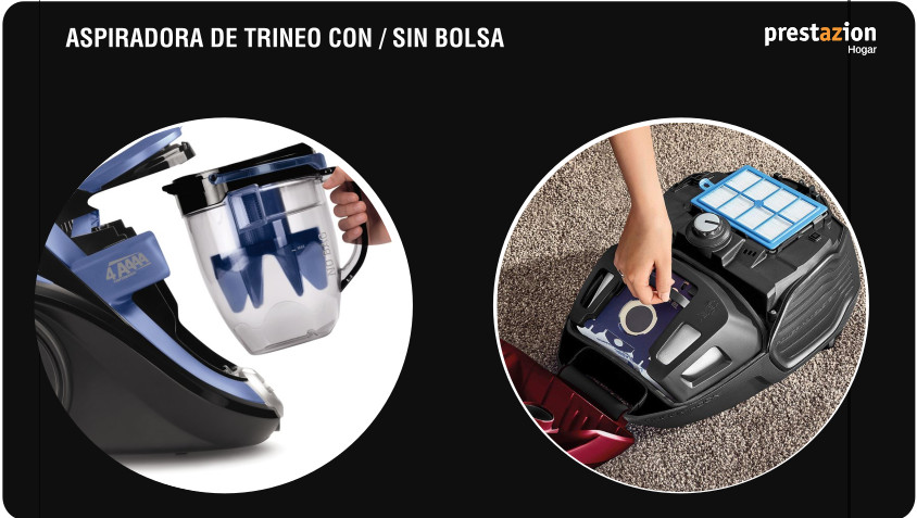 GUIA comprar aspiradora con bolsa o sin bolsa