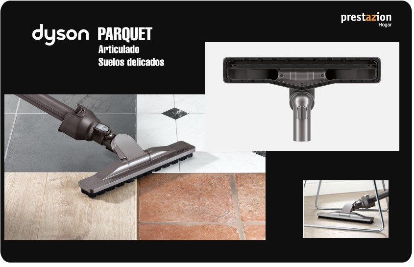 aspiradora dyson trineo big ball- cepillo parquet