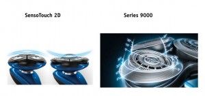 Comparativa cabezales maquinas afeitar Philips