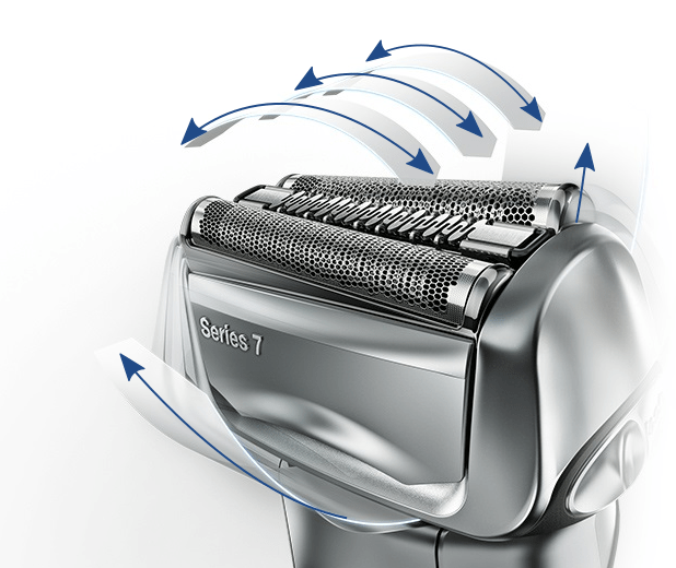 Braun Series 7- 7840s- adaptabilidad a los contornos de la cara