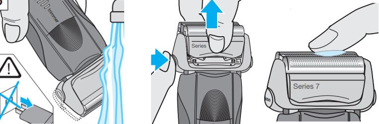 Braun Series 7- 7840s-limpieza y mantenimiento