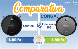 Conga robot aspirador Cecotec-comparativa-serie 990-excellence-990-id