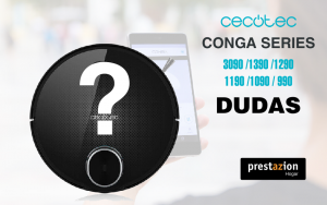 ROBOT ASPIRADOR CONGA DUDAS