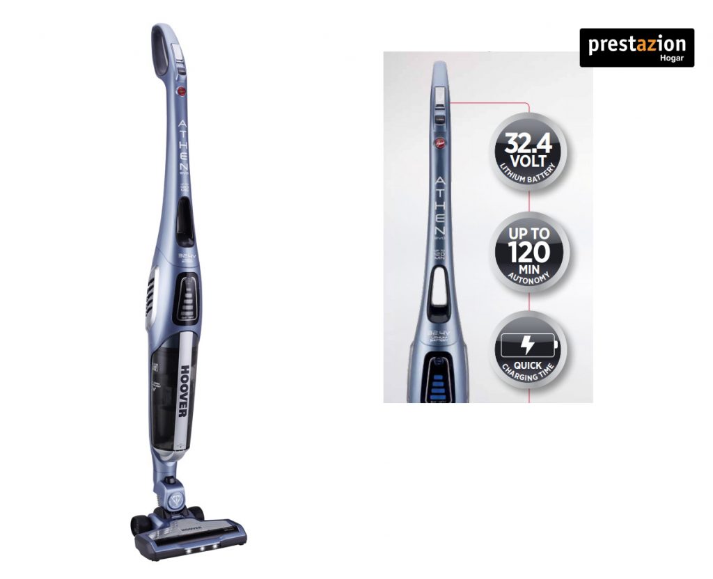 Mejor aspirador escoba Hoover Athen evo Litio 32 v