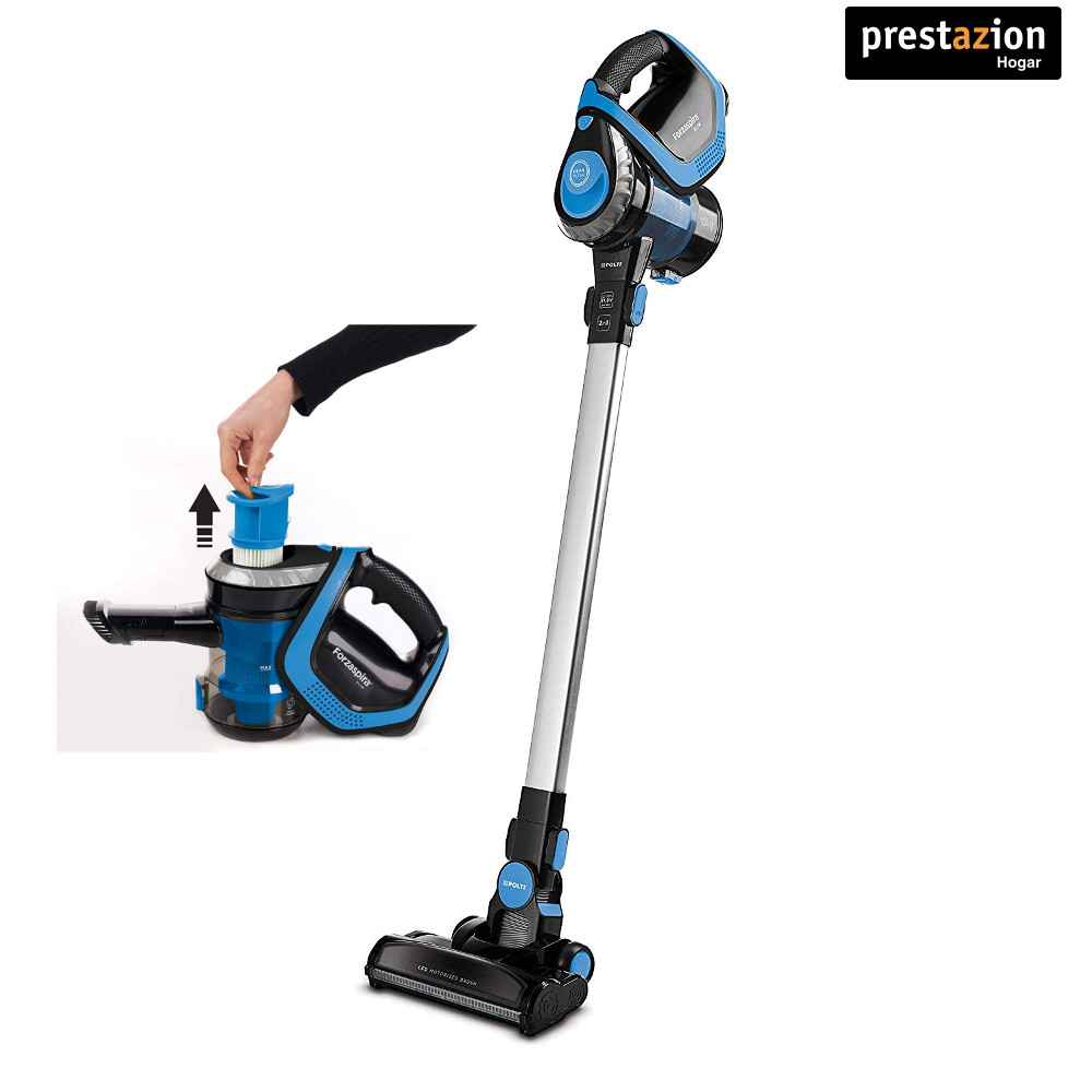 Polti Forzaspira Slim SR100 Escoba eléctrica recargable sin cables 2 en 1