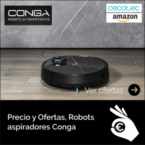 precio robot aspirador Conga Cecotec y amazon