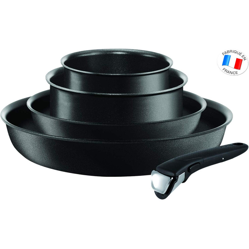 Tefal Performance Juego de sartenes y recipientes, 5 piezas