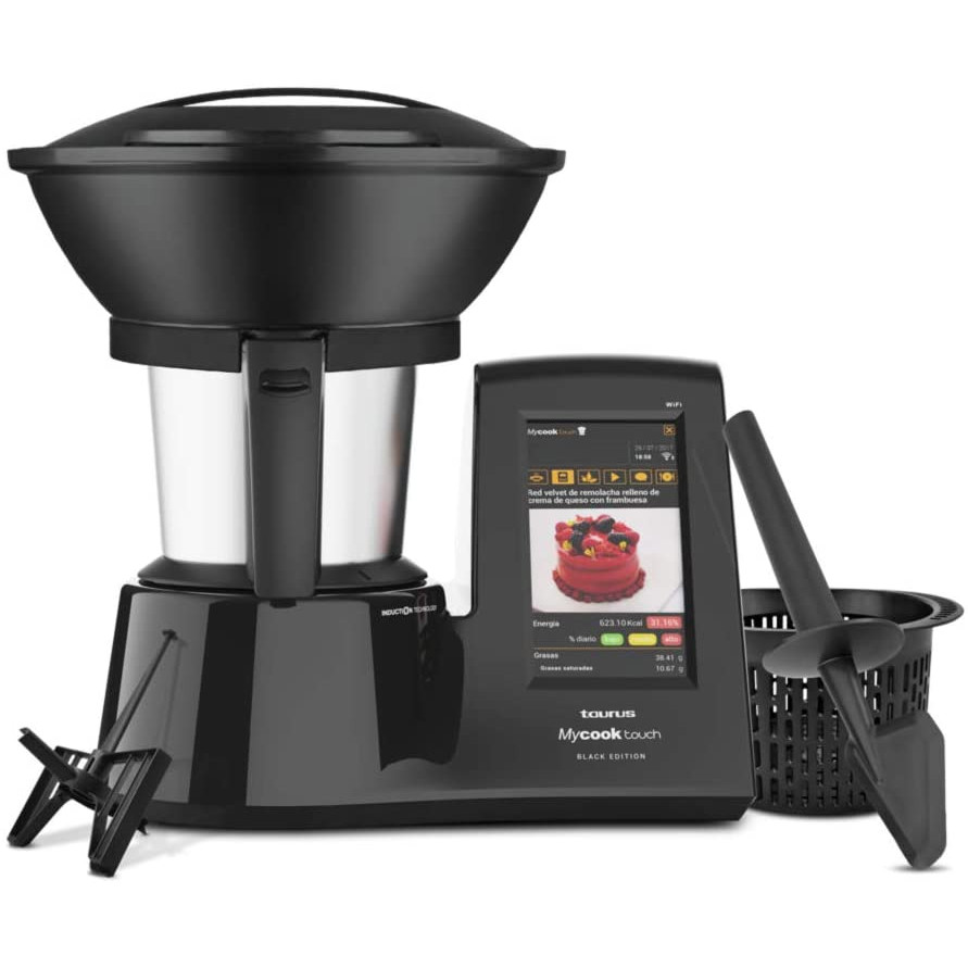 Robot cocina Taurus Mycook touch black edition