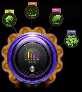 Dyson-v15-detect-pantalla-con-informes