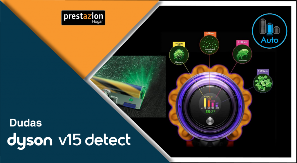 Dyson V15 Detect: las dudas Mas frecuentes sobre su tecnología