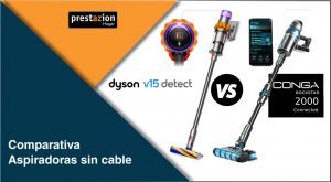 Dyson v15 Detect vs Conga Rockstar 2000 Ultimate ErgoWet Connected