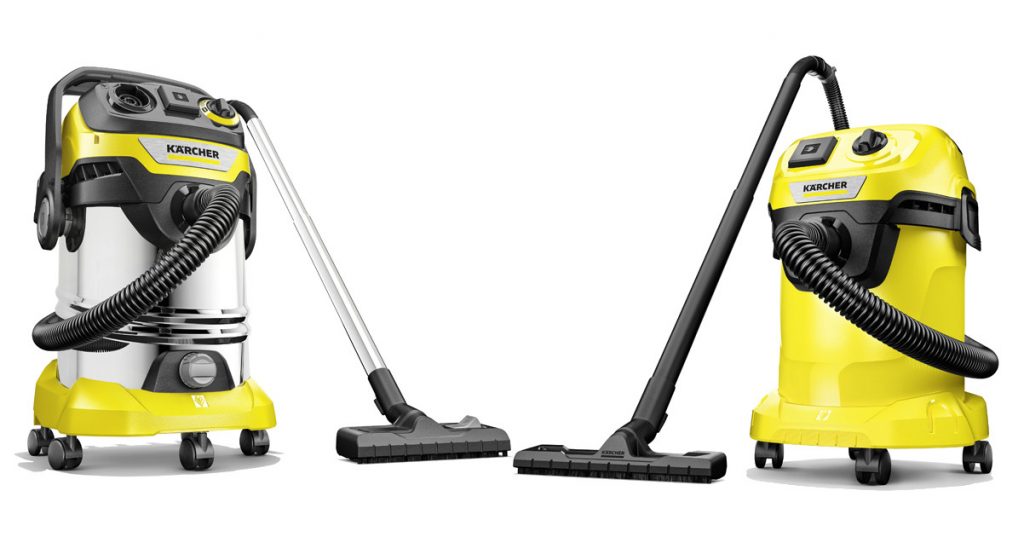 Depósito de acero inoxidable vs plastico en karcher wd6 / wd5 / wd4/ wd3/ wd2