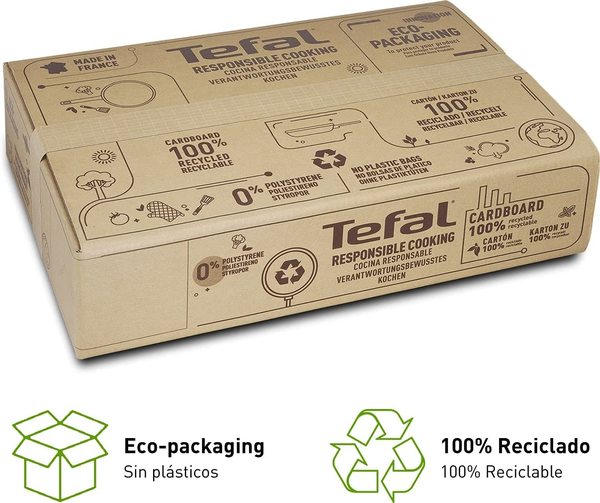 Tefal-Unlimited-On_embalaje cartón reciclado