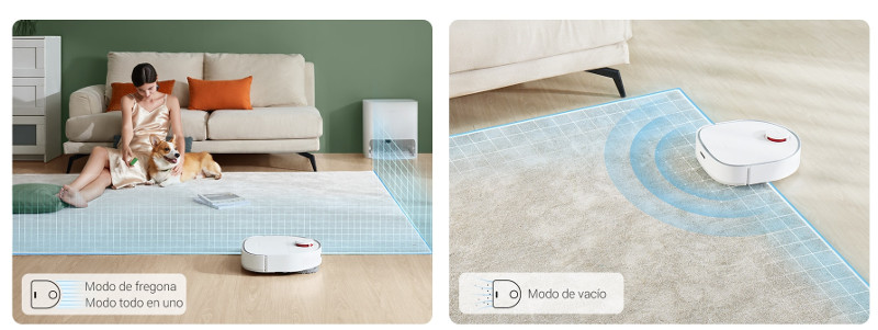 Dreame Bot W10 alfombras aspirar/ fregar