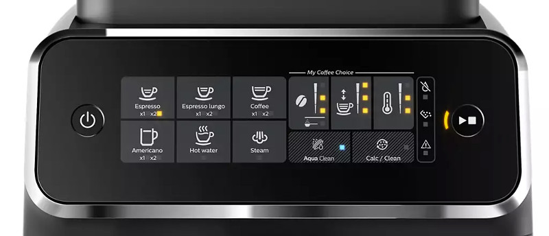 Philips EP3221_40_panel tactil botones