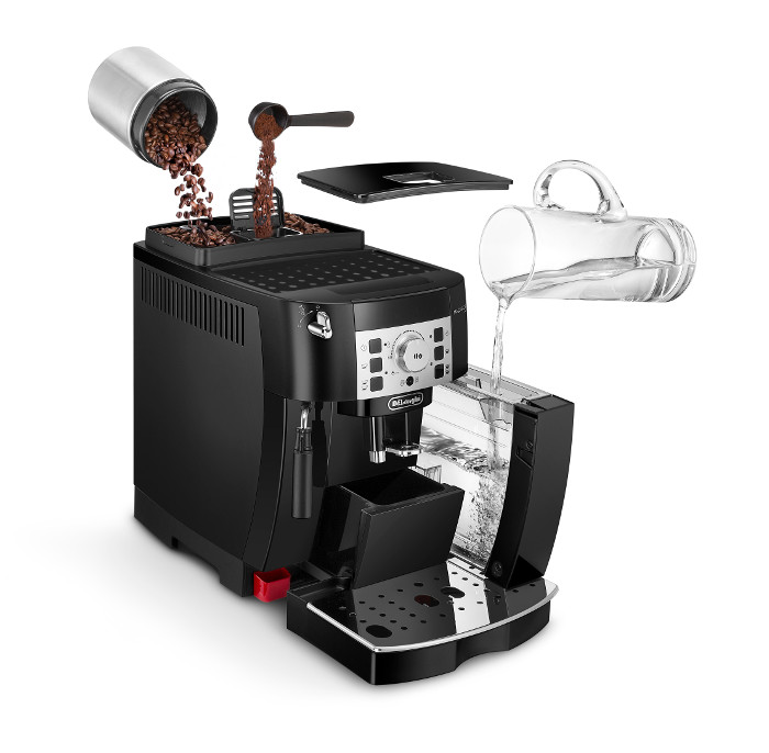 Delonghi Magnifica S ECAM 22.110.B partes de la cafetera