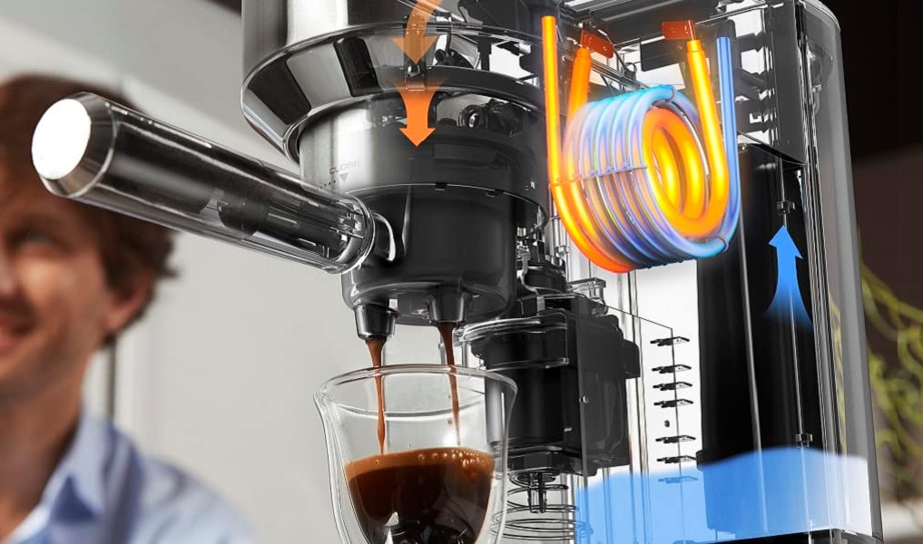 De'Longhi Dedica Arte thermoblock calentamiento