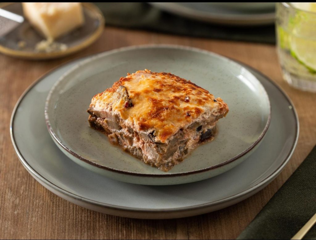 berenjenas a la parmesana en Philips Air Cooker receta de la app de philips
