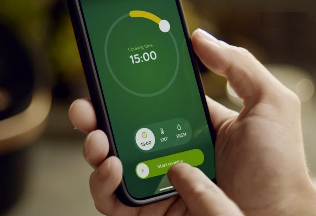 Philips Air Cooker manejo app