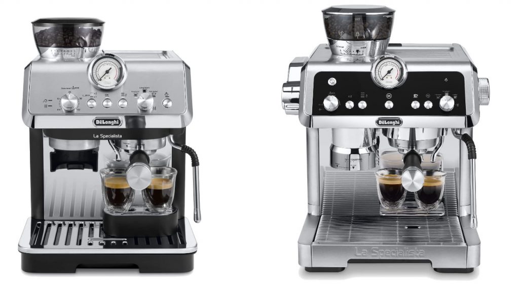 La Specialista Arte vs. Prestigio. Comparativas cafeteras de espresso De'Longhi