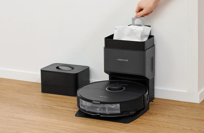 Roborock S8+ con bolsa de autovaciado