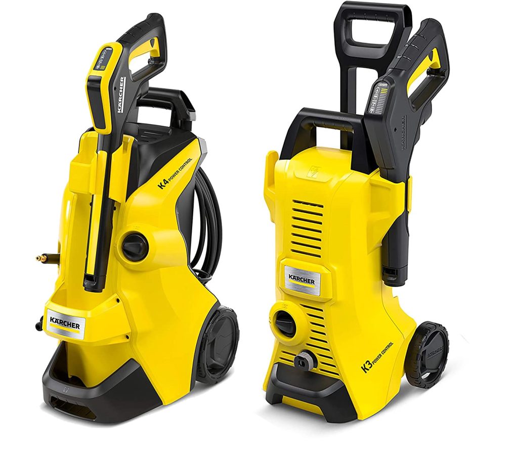 Kärcher K 3 vs K 4 diseño diferencias
