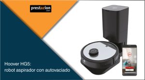 Robot Aspirador HG5_vaciado gris plateado