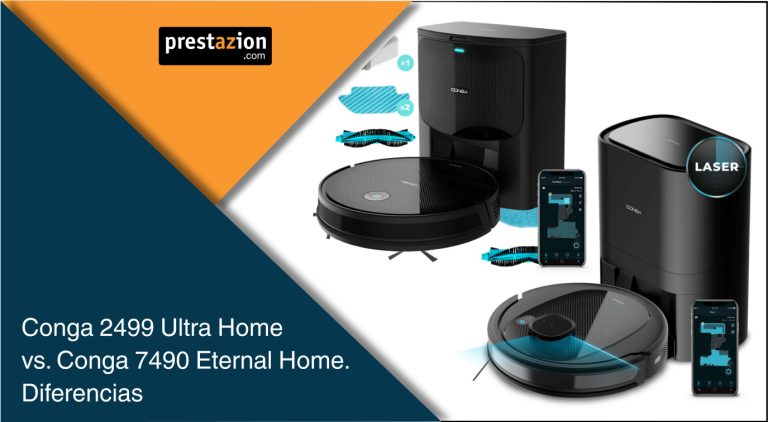 Conga 2499 Ultra Home vs. Conga 7490 Eternal Home. Diferencias